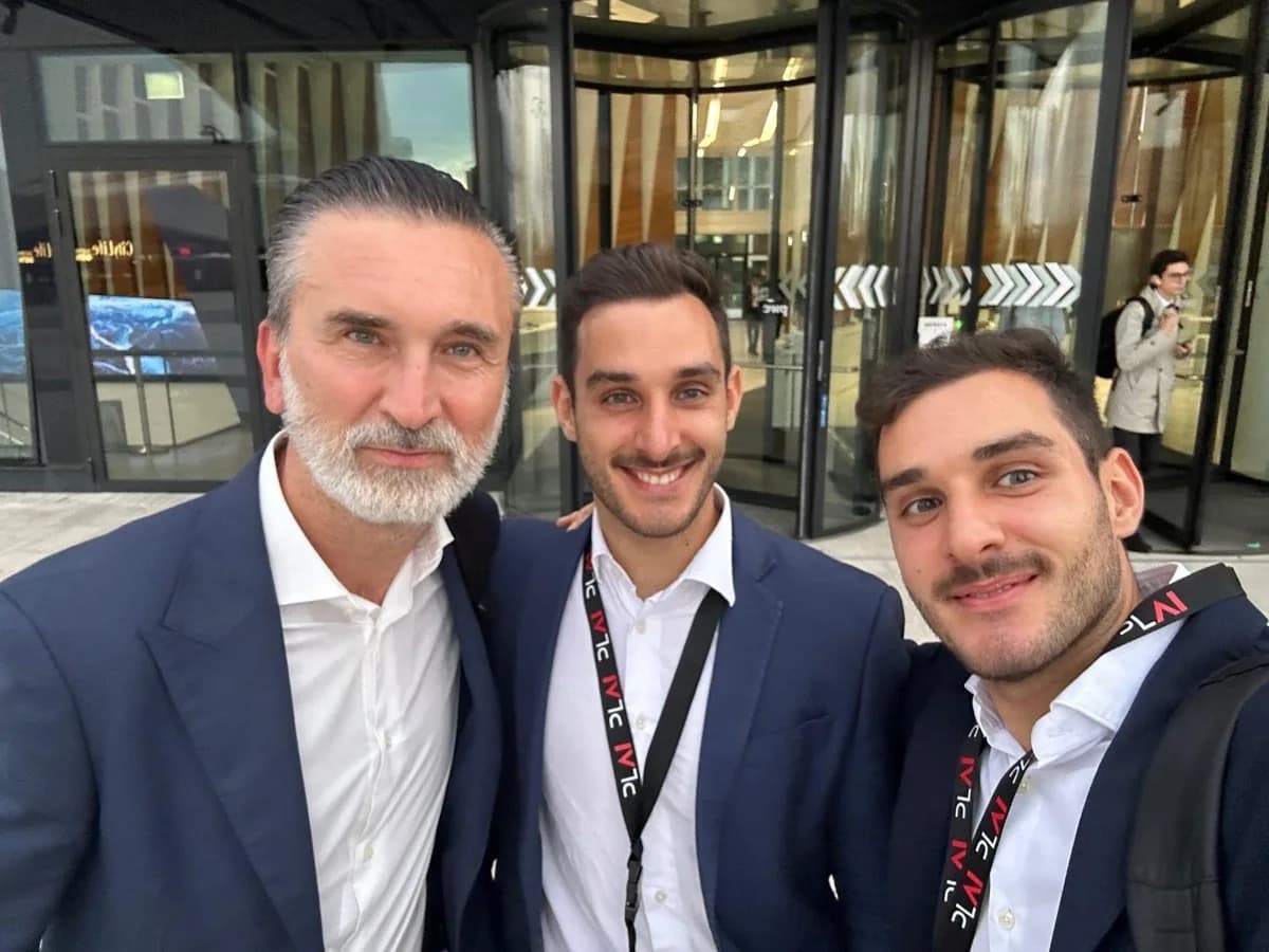 Nicola e Francesco con il loro advisor